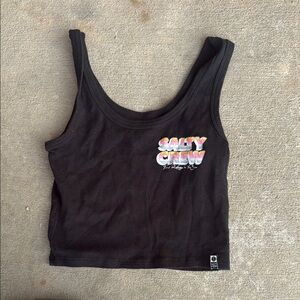 Salt crew crop tank